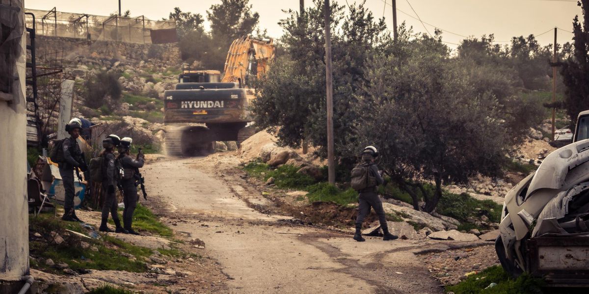 This isn't about a few 'bad apples.' Israel is annexing the West Bank