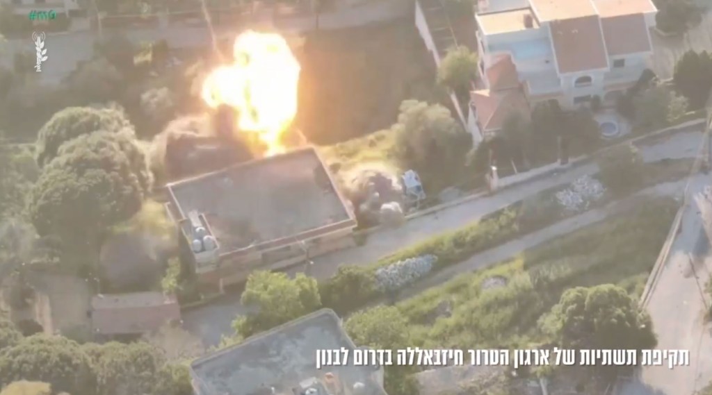 Hezbollah strikes
