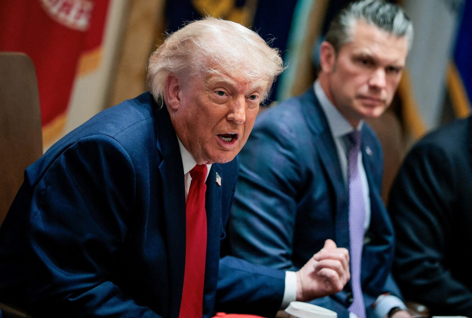 Trump heads into Situation Room to potentially finalise Iran deal | Donald Trump
