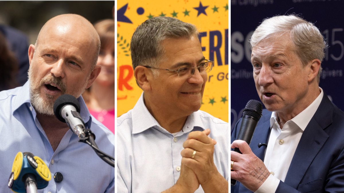 Poll: Becerra, Steyer lead CA governor race; Hilton trails – NBC Los Angeles