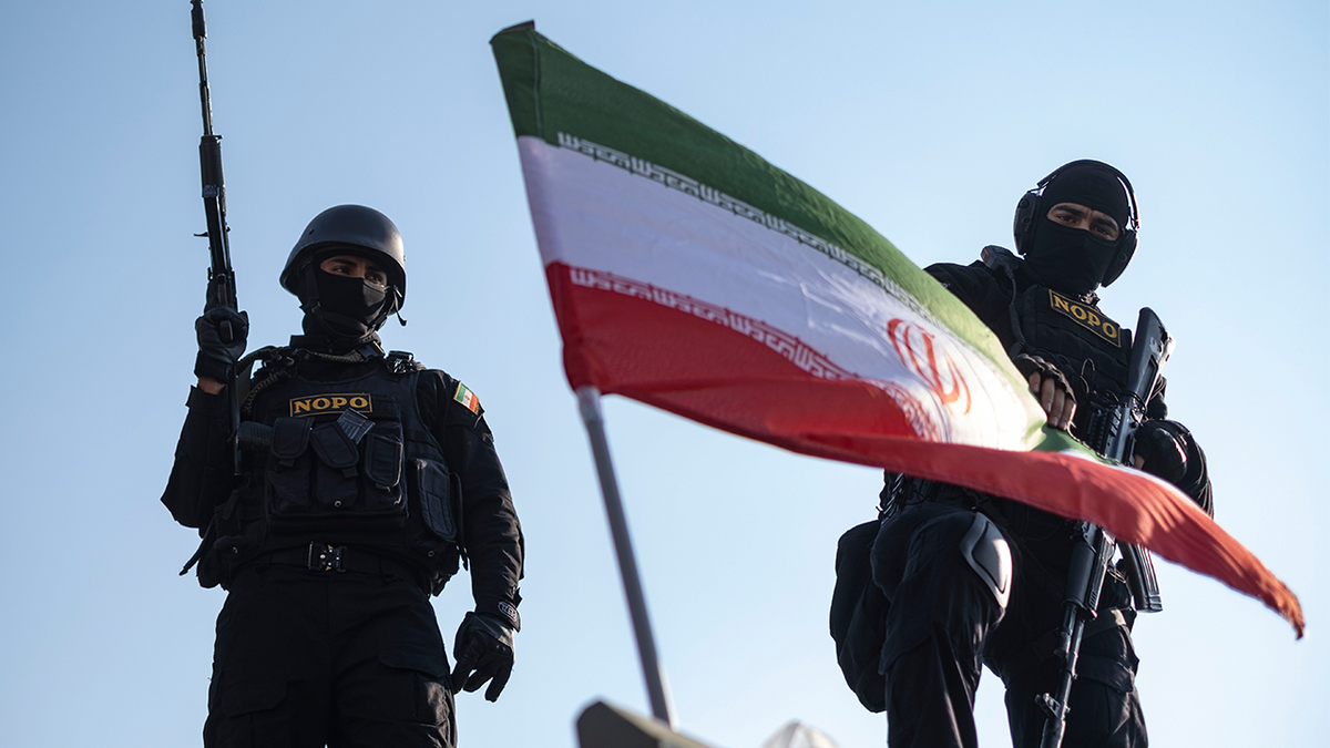 Iran police.