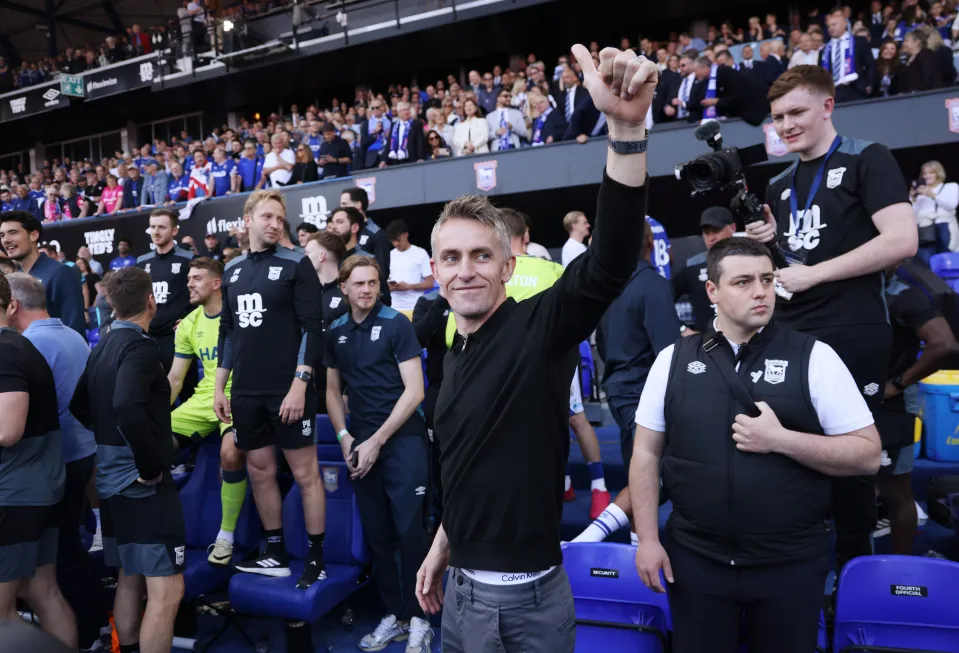 Ipswich boss Kieran McKenna