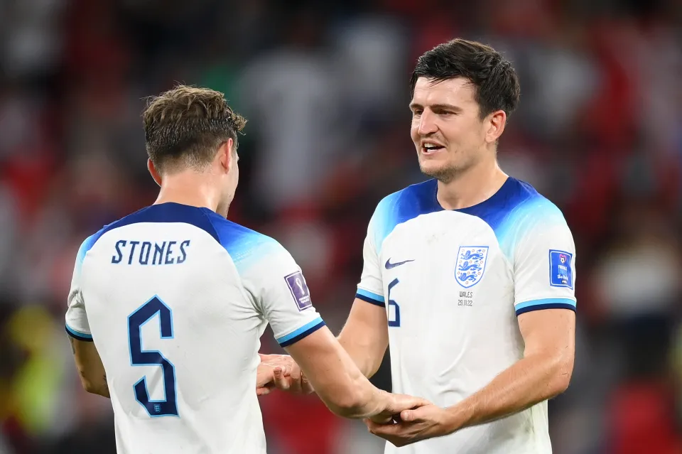 Stones won't be joined by long-term centre-back partner Harry Maguire at the World Cup