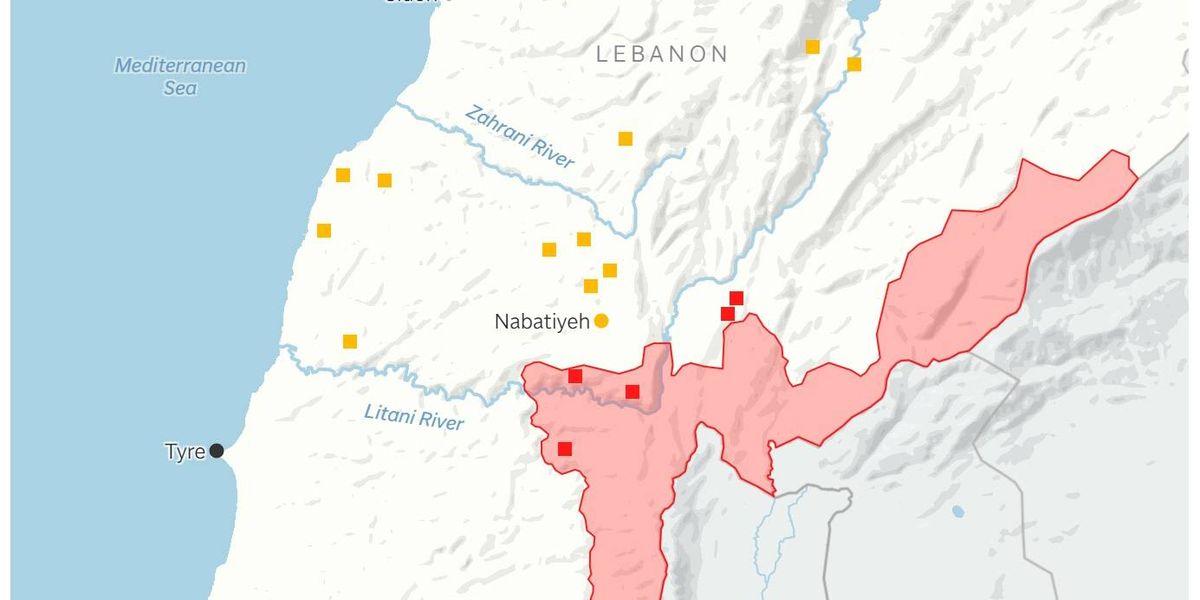 Israeli strikes reportedly pound near Crusader-built castle in Lebanon