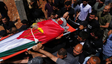 Palestinian man shot dead while climbing West Bank barrier into Israel in search of work