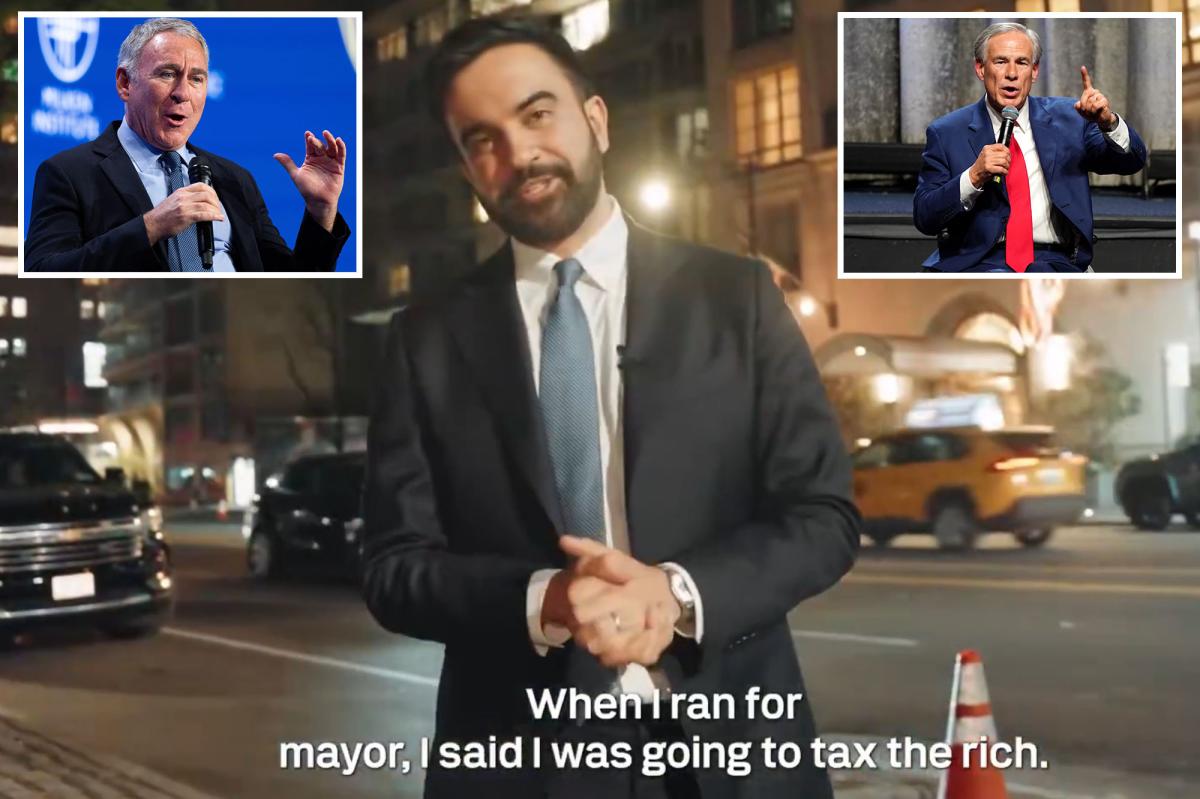 Texas Gov. Abbott welcomes NY companies after Mamdani demonizes Ken Griffin