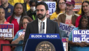 NYC Mayor Zohran Mamdani announces plan for 400,000 affordable housing units
