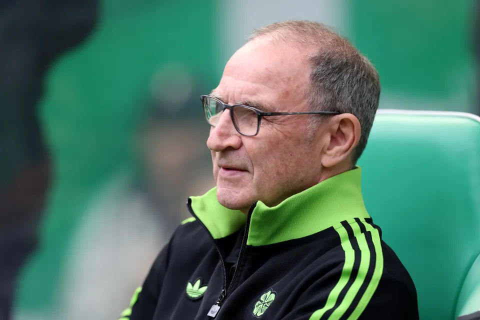 Celtic manager Martin O'Neill