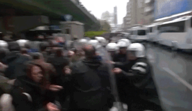 May Day protests merge labor and geopolitical anger across the globe