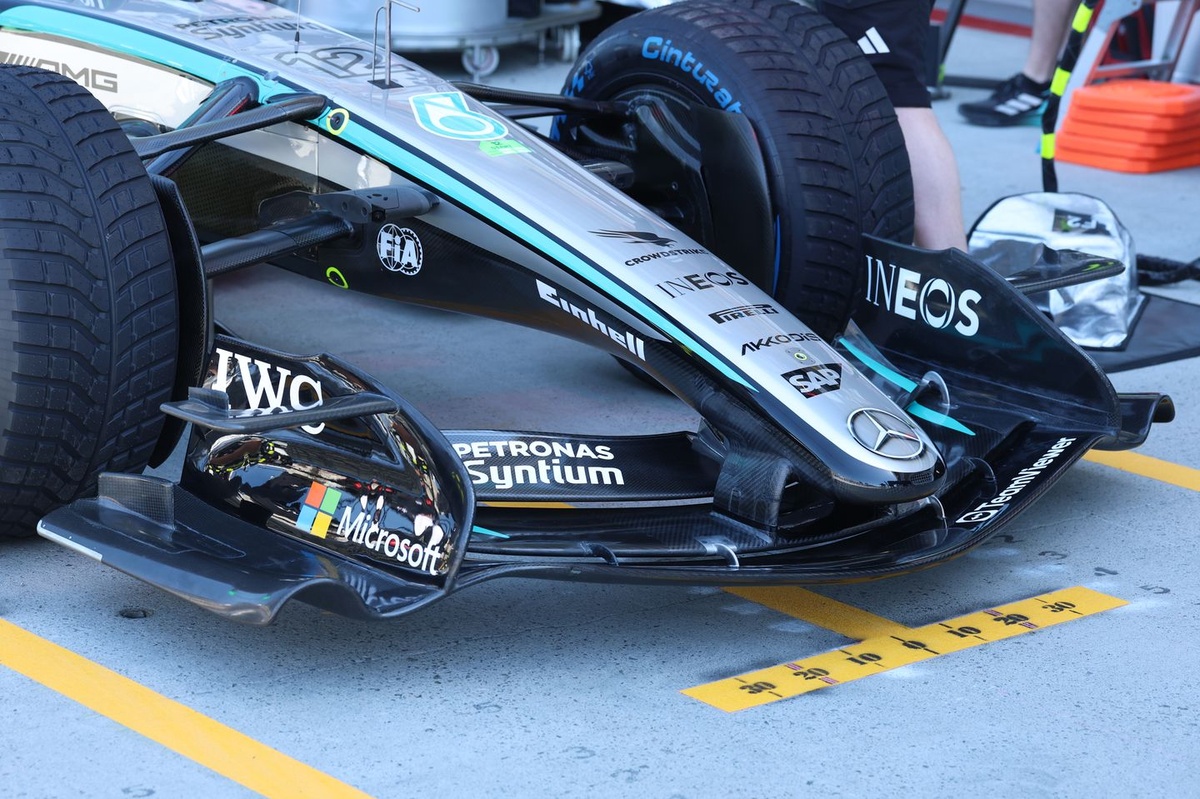 The details in Mercedes' Montreal F1 updates