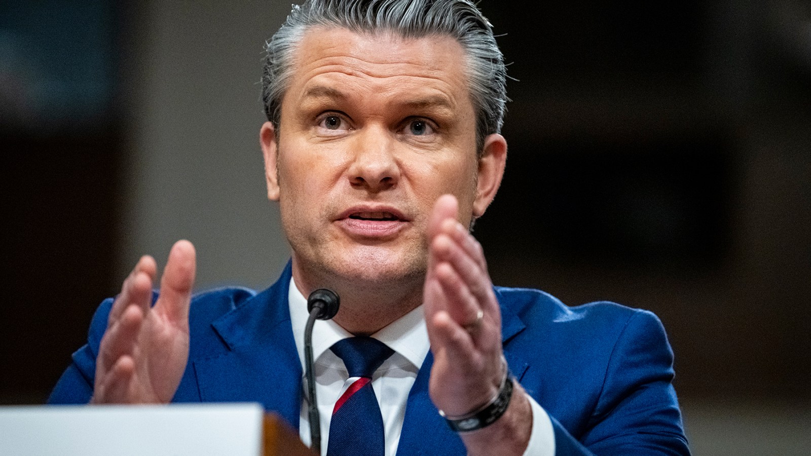 Pete Hegseth Pushes 'Fake News' About Trump's Iran War