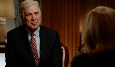 Amid attacks by President Trump, Supreme Court Justice Neil Gorsuch says "my loyalty is to the Constitution"