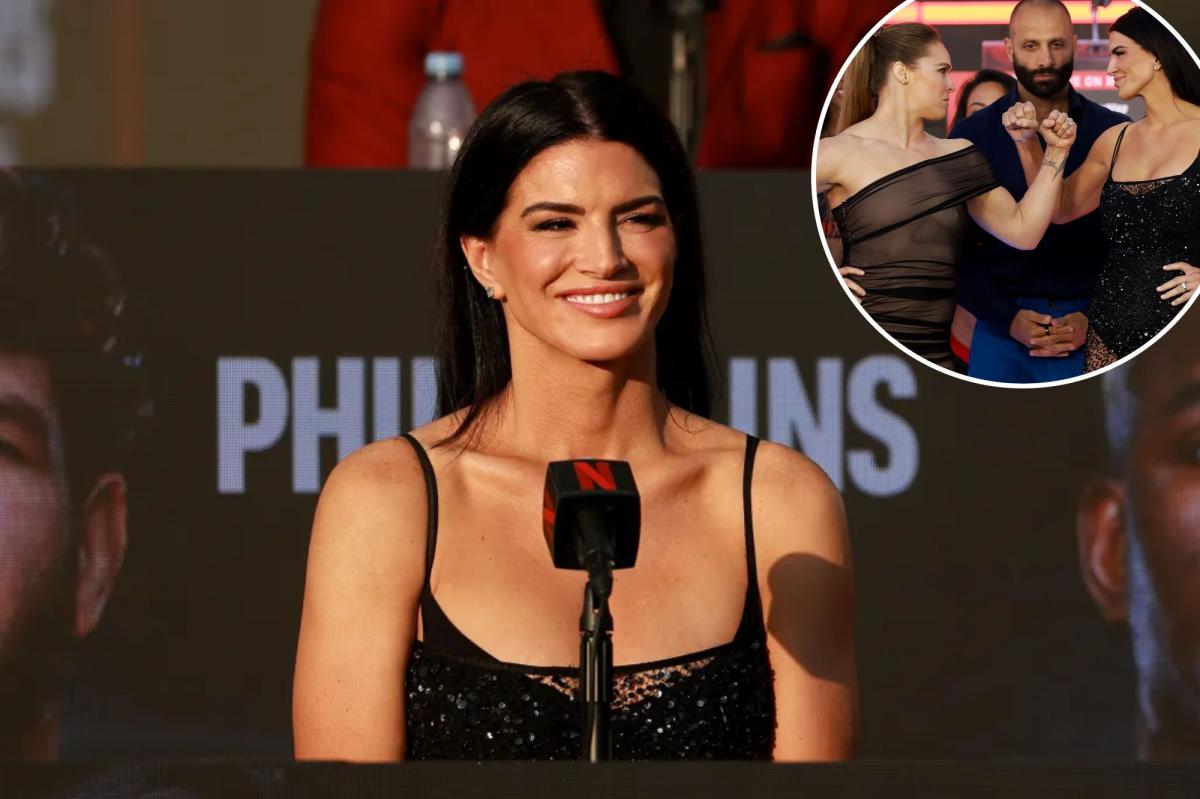 Gina Carano reveals she lost 100 pounds for Ronda Rousey fight