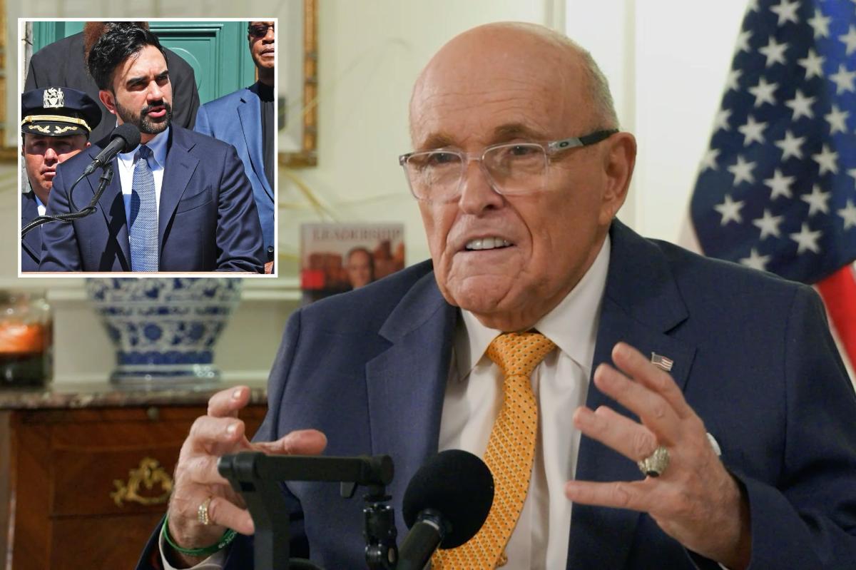 Giuliani calls out Mamdani for 'hatred' of Jewish people over plans to skip Israel Day parade