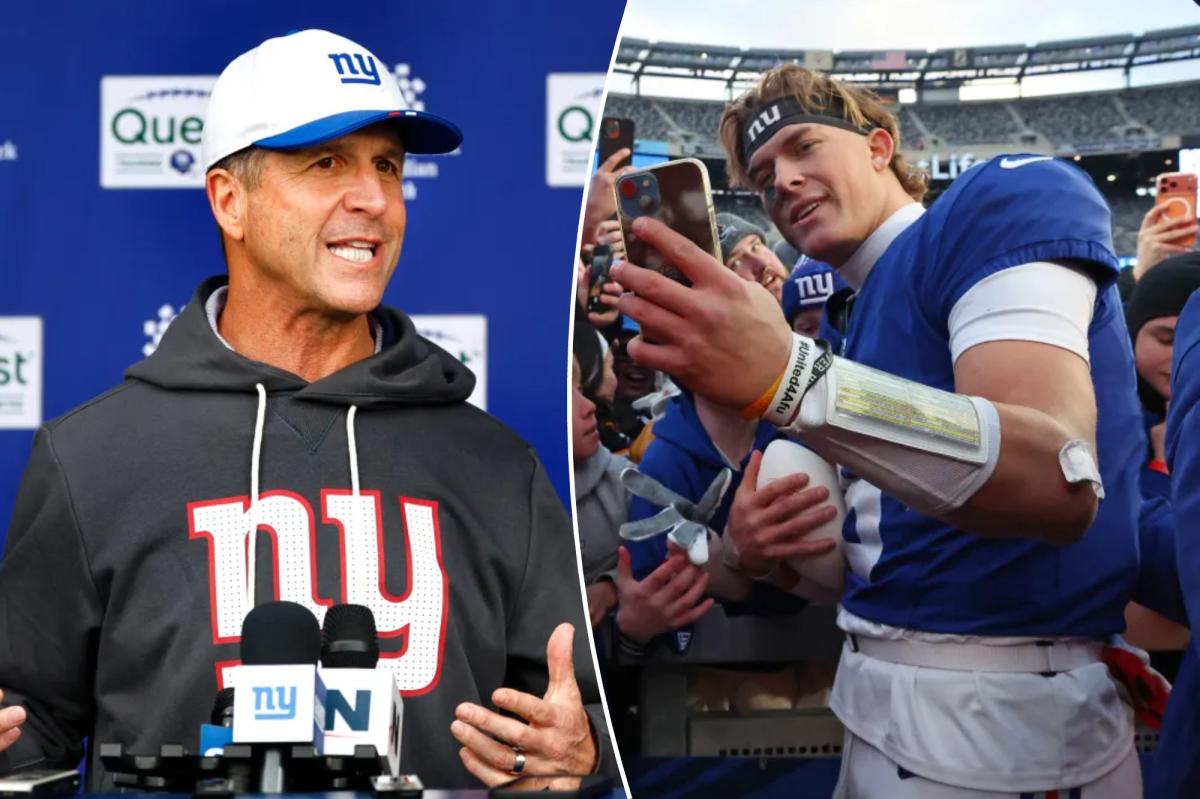 Giants to begin John Harbaugh era vs. Cowboys, NFL schedule leak begins