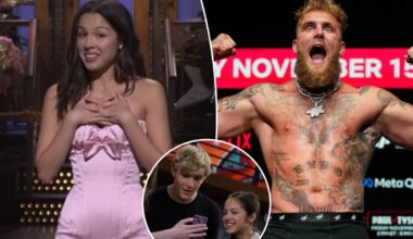 Olivia Rodrigo mocks former Disney co-star Jake Paul’s boxing career in 'SNL' monologue