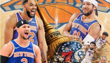 Knicks have shot to repeat feat 37 years in making — sweeping rival 76ers