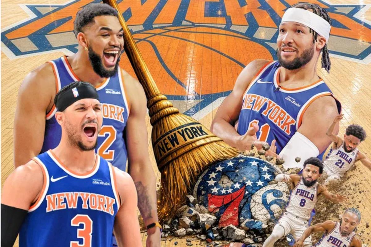 Knicks have shot to repeat feat 37 years in making — sweeping rival 76ers