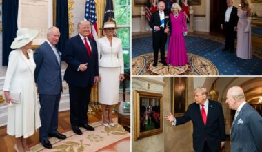 White House releases dozens of behind-the-scenes photos of King Charles III and Queen Camilla's state visit