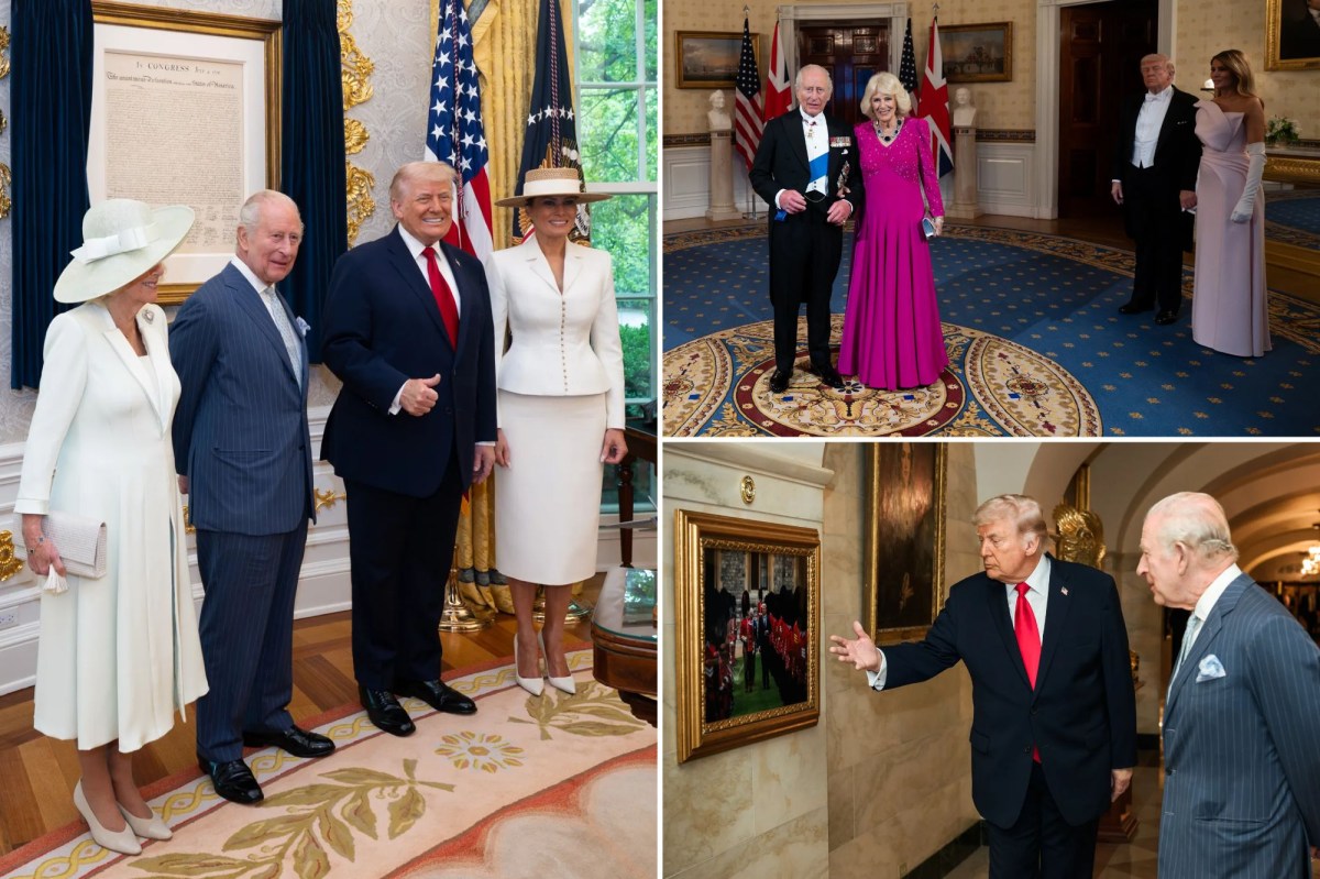 White House releases dozens of behind-the-scenes photos of King Charles III and Queen Camilla's state visit