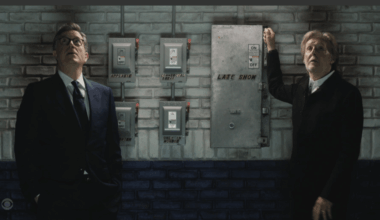 Paul McCartney Turns Lights Out in Ed Sullivan Theater for Colbert Finale