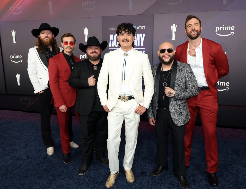 Flatand Cavalry attends the 61st Academy of Country Music Awards at the MGM Grand Garden Arena in Las Vegas, Nevada 