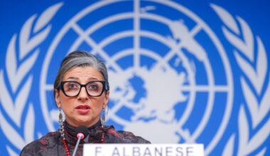 US says it has not changed its stance on sanctioning Francesca Albanese | Israel-Palestine conflict News