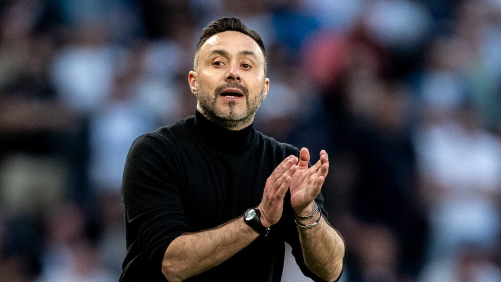 Roberto De Zerbi Tottenham