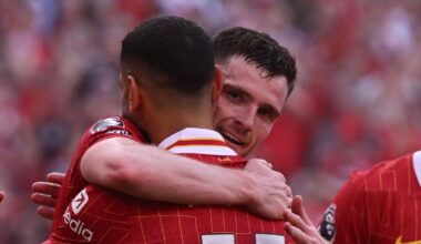 'I'll always be very grateful' - Arne Slot's tribute to Andy Robertson and Mo Salah