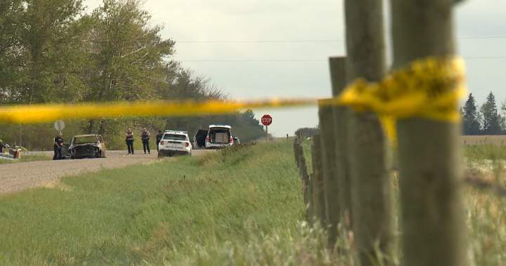 First responder describes scene of fatal Alberta highway shooting