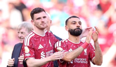 'It's very tough to leave a place like this' - Robertson and Salah on Anfield goodbye