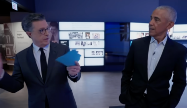 Obama tells Colbert he worries about "politicization of the criminal justice system"