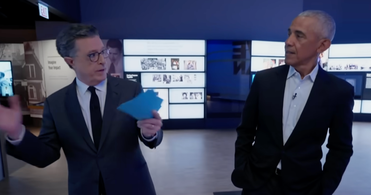 Obama tells Colbert he worries about "politicization of the criminal justice system"