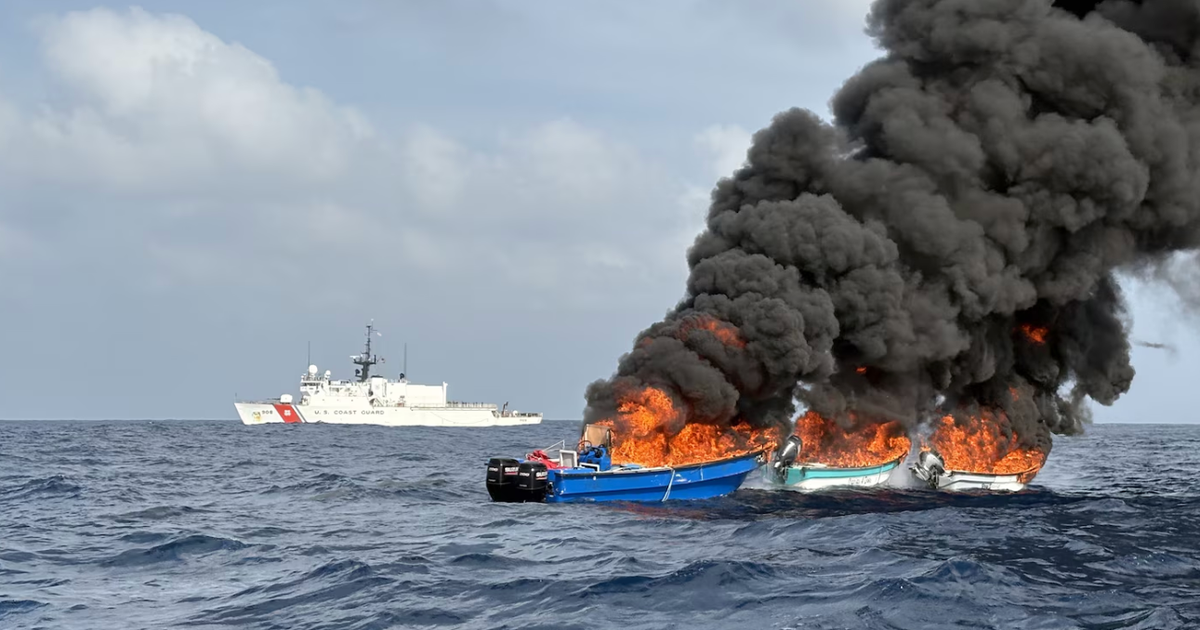 Coast Guard intercepts "triple threat" of boats holding 3 tons of cocaine, opens fire on one vessel