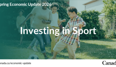 Minister Diab highlights sport investments from Spring Economic Update 2026: Canada Strong for All to build stronger and safer communities