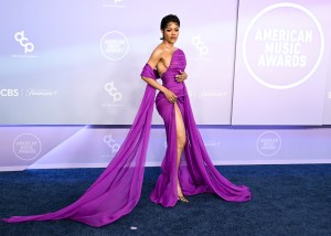 Teyana Taylor at The 52nd American Music Awards held at the MGM Grand Garden Arena on May 25, 2026 in Las Vegas, Nevada.