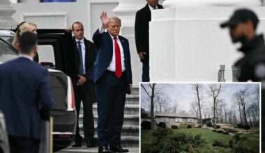 Trump to hold rare cabinet meeting at Camp David as Iran tensions rise over US strikes