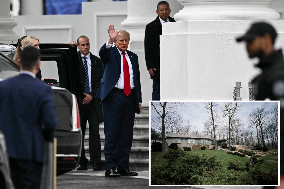 Trump to hold rare cabinet meeting at Camp David as Iran tensions rise over US strikes