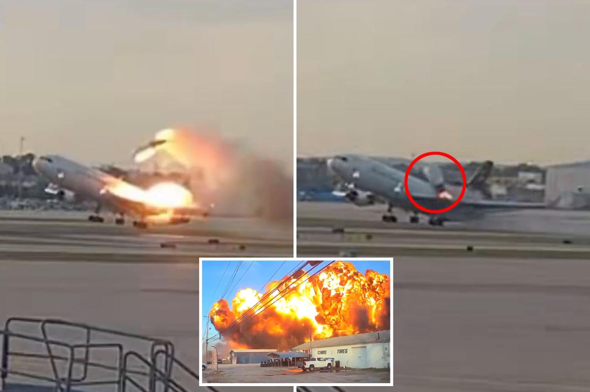 Horrific moment engine flies off UPS Flight 2976 just before its crash killed 15