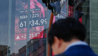 Asian shares gain and oil prices slip as Trump remarks on Iran war talks
