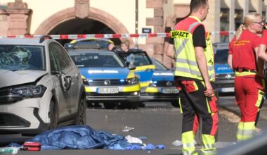 Driver plows into people in the German city of Leipzig, killing 2