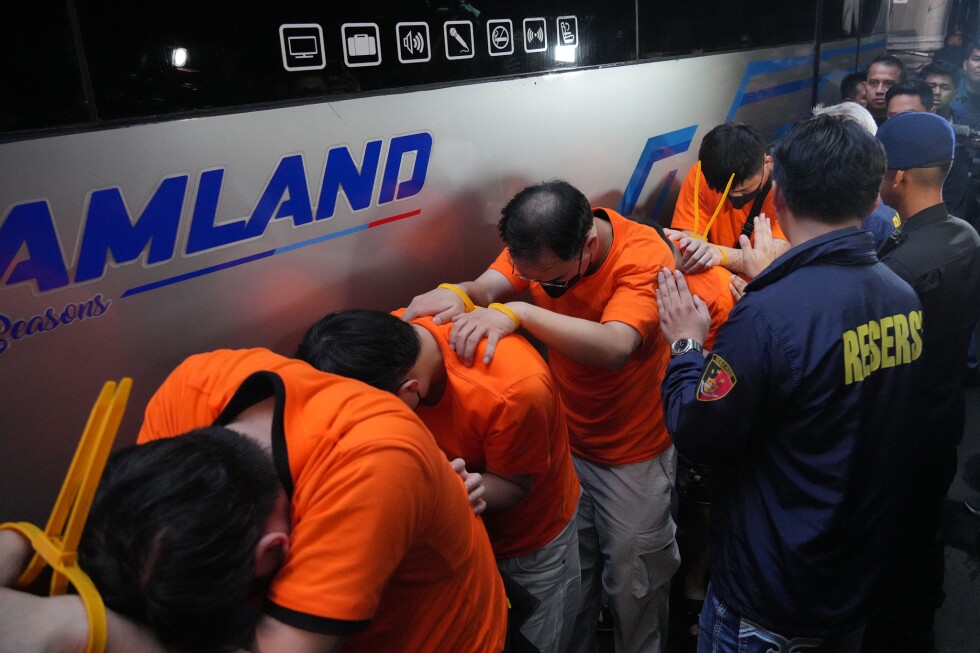 Over 300 foreign nationals arrested in Indonesian online gambling raid