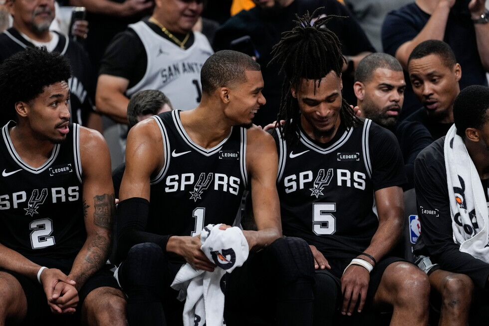 Wembanyama comes with different look, leads Spurs into Game 7