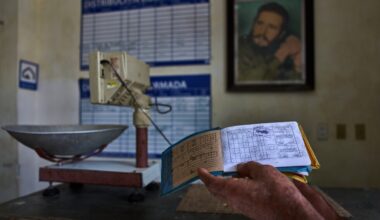 Cubans struggle to survive on pocket-size ration books