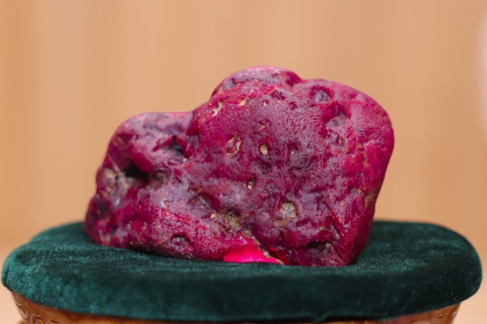 Rare 11,000-carat ruby found in Myanmar's conflict-hit Mogok