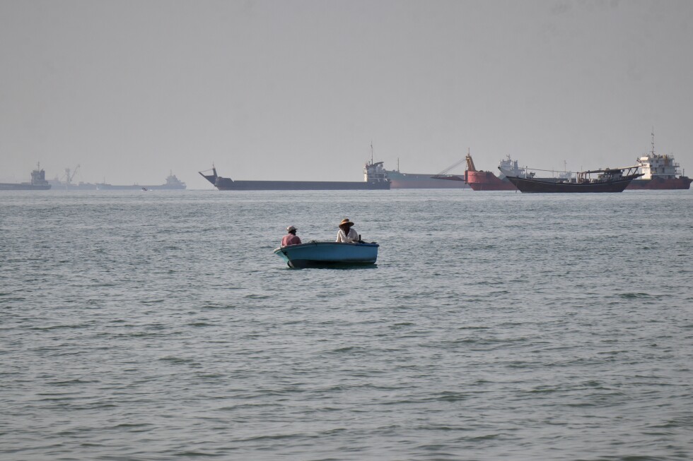 Ship is reported seized off the coast of the UAE and is heading toward Iran