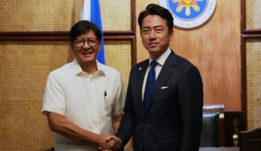 Japan and Philippine defense chiefs agree to start talks on weapons pact