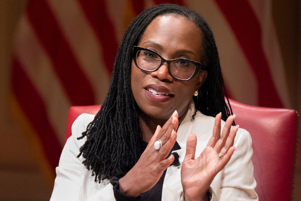 Jackson says Supreme Court risks being seen as political