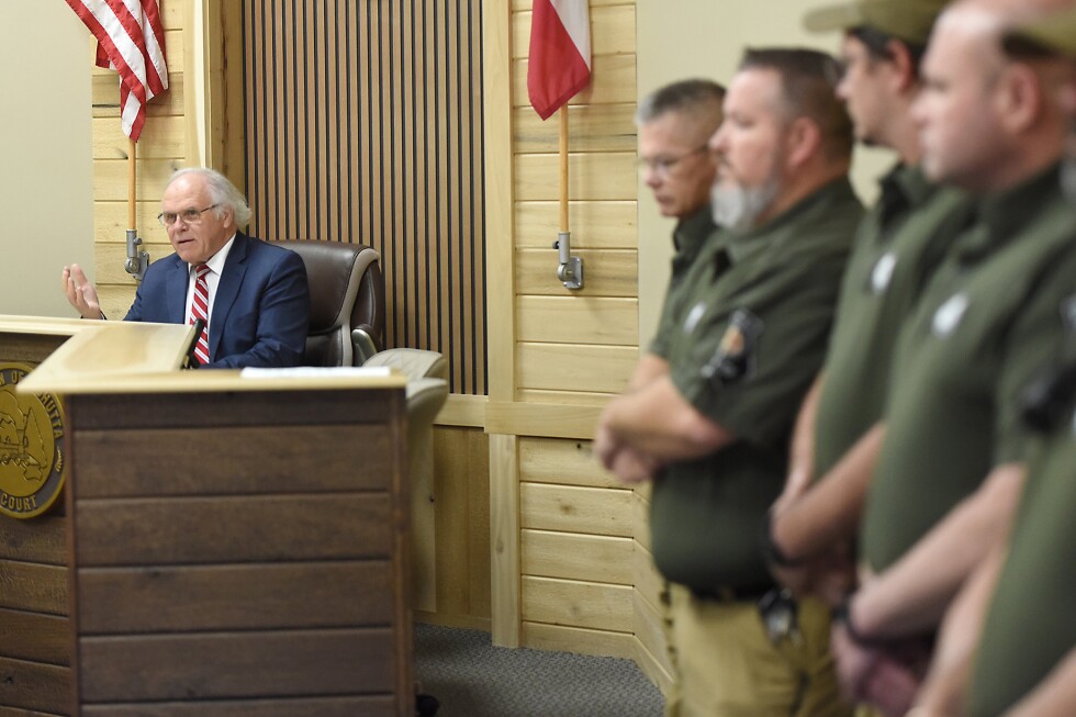 The mayor of a small Georgia town has fired its entire police force