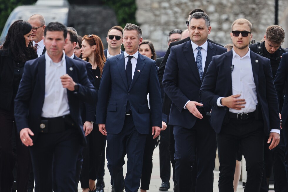 Hungary's Prime Minister Magyar is visiting ally Poland